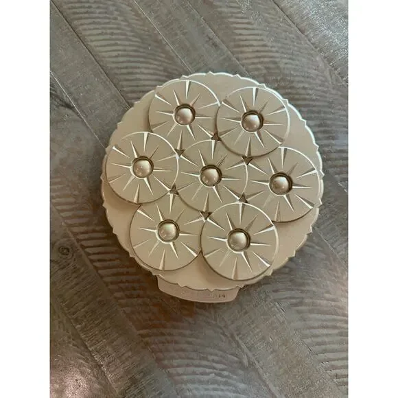 Gold Aluminum Pineapple Upside Down Cake Pan Tin Mold Pastry Kitchen Ware - Picture 2 of 3